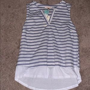 Skies Are Blue Loose Tank Top